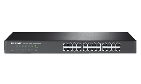 TP-LINK SWITCH 24 PUERTOS 100MBPS RACKEABLE (TL-SF1024)